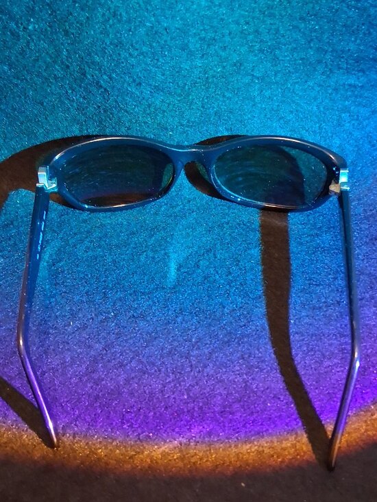 VALENTINO Vintage 90s V Logo Wrap Sunglasses 5142/S Black Red Made In Italy main image 5